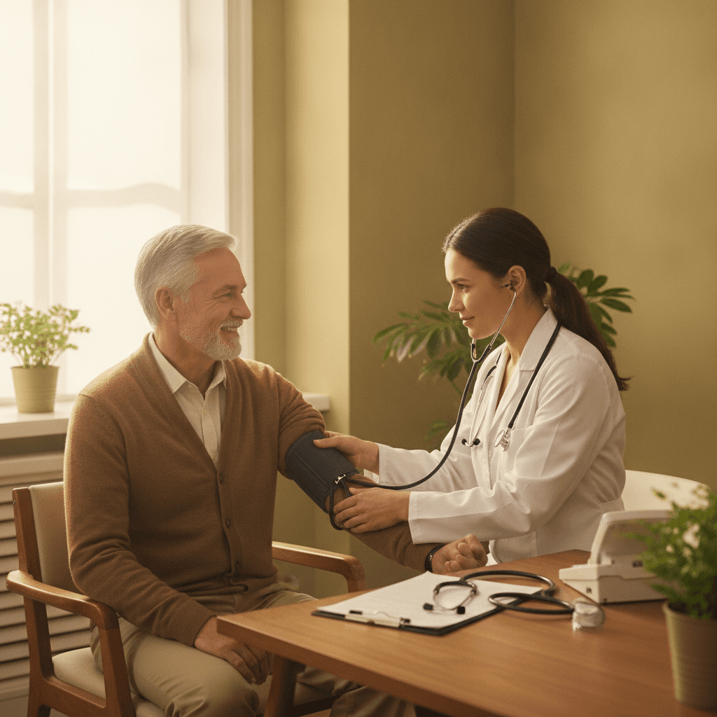 Hypertension du senior : comprendre et bien la suivre